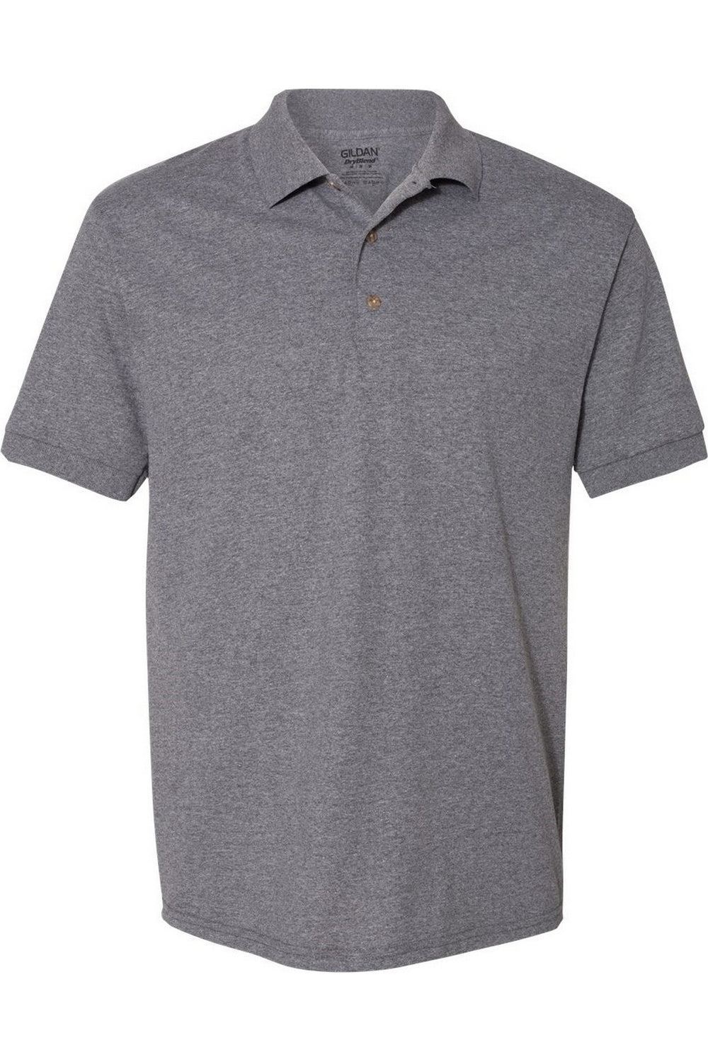 

Рубашка поло с коротким рукавом Gildan Adult DryBlend Jersey, цвет graphite heather