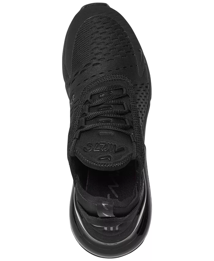Женские повседневные кроссовки Air Max 270 от Finish Line Nike, черный — фото 4