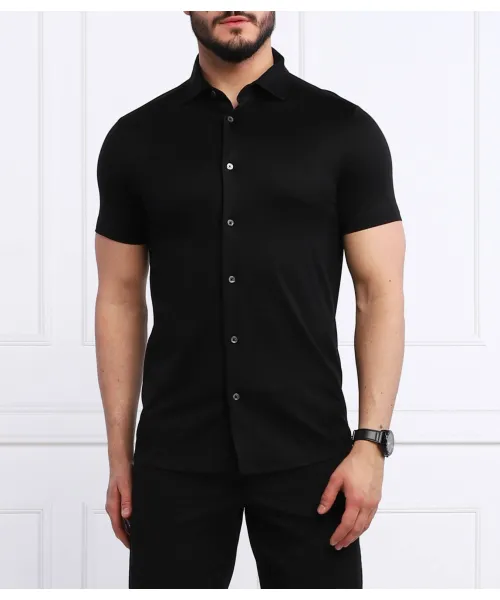 

Рубашка Regular fit Emporio Armani, черный