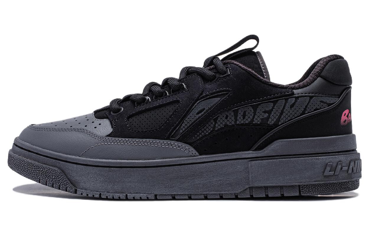 

Кроссовки LINING Rookie 2 Skateboarding Shoes Men Low-top Black, черный