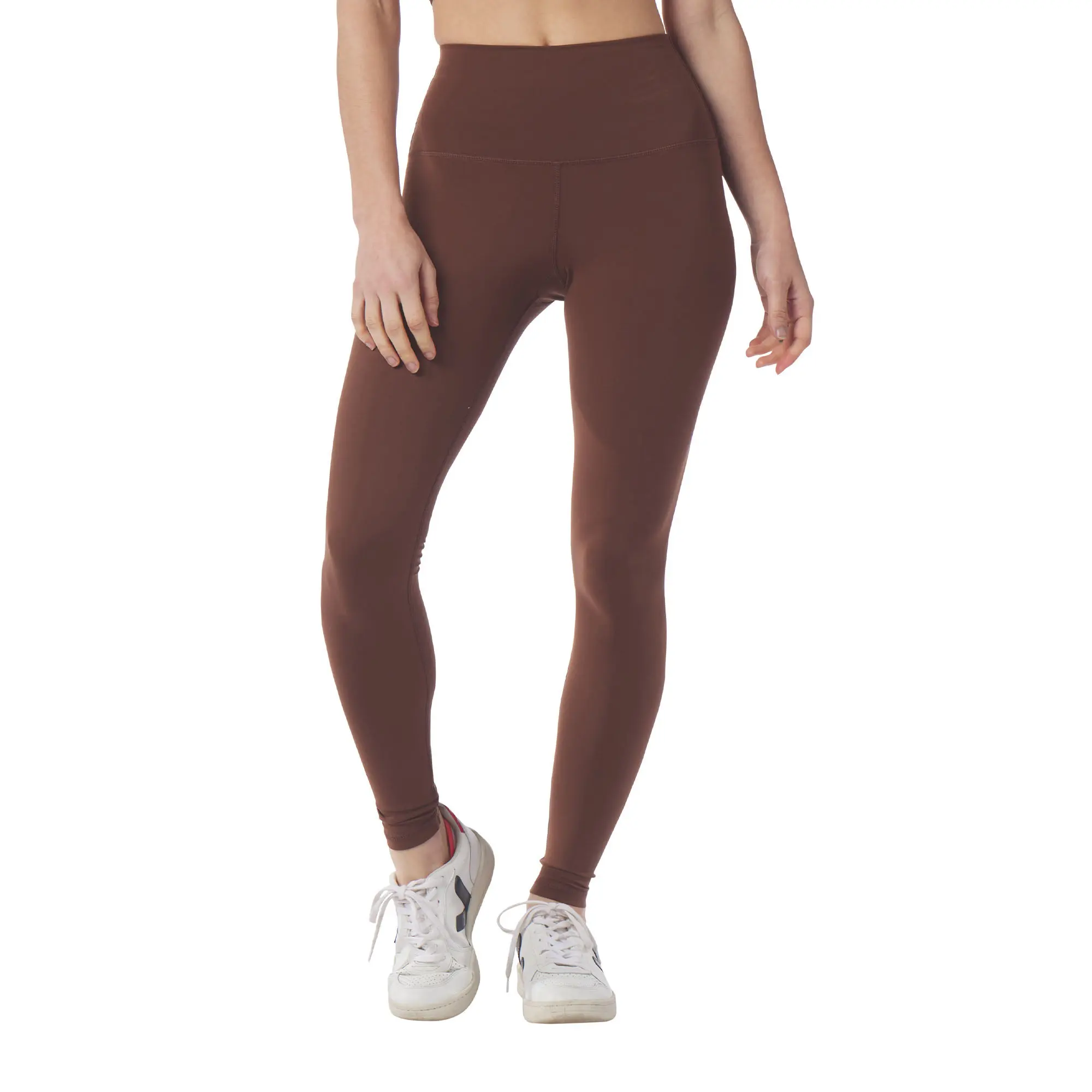 

Женские леггинсы с высокой талией из натуральной кожи Glyder, Espresso