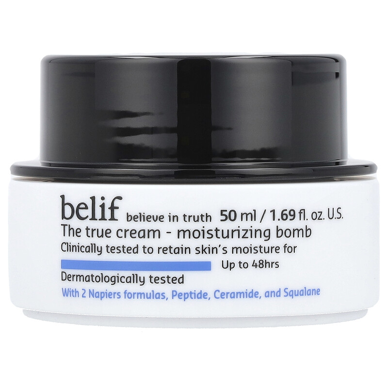 

belif, The True Cream, увлажняющая бомба, 50 мл (1,69 жидк. унц.)