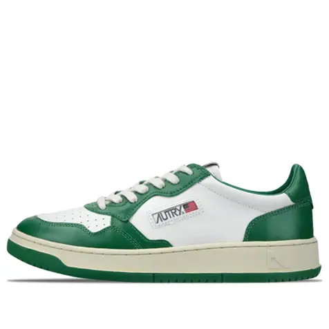 

Кроссовки medalist low leather 'green white' Autry, зеленый