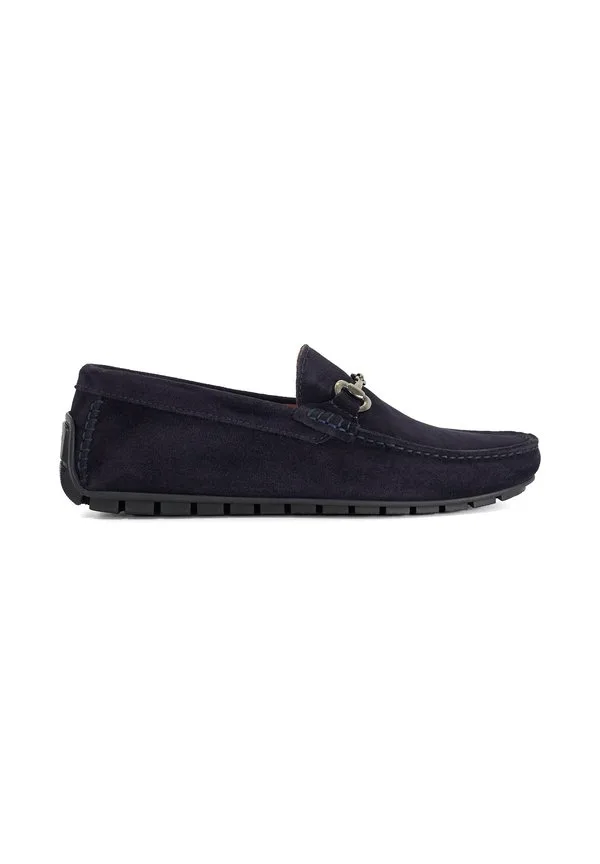 Лоферы-Слипоны brackon с отделкой в виде трензеля Dune London, Navy