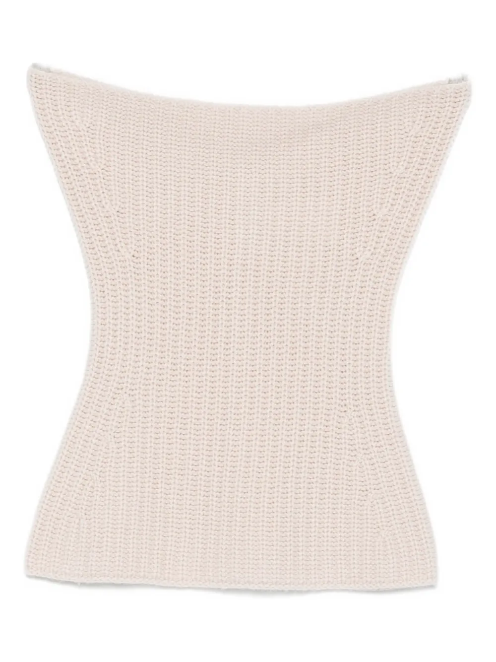 

Альфреда вязаный шерстяной воротник Iris Von Arnim, нейтральный