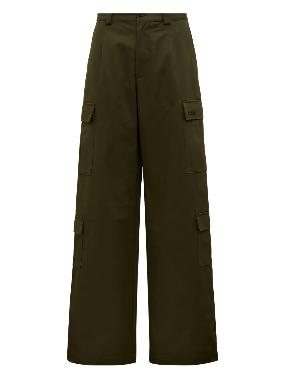 

Брюки с карманами-карго MSGM, зеленый