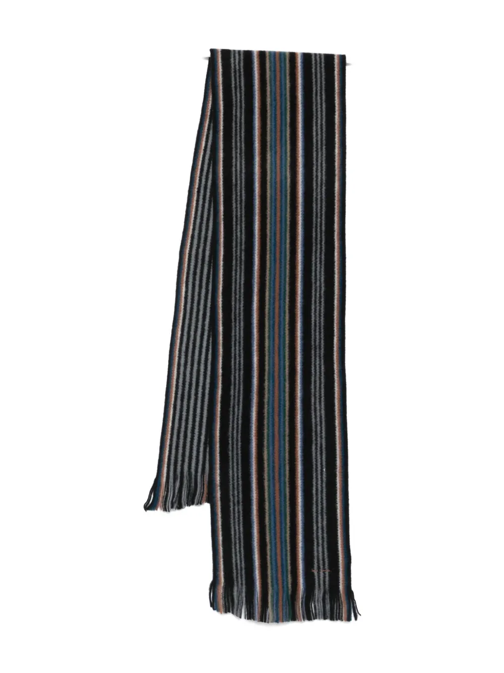 

Шарф из мериносовой шерсти Paul Smith, черный