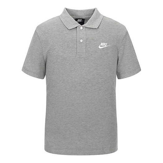 

Футболка sportswear ce polo matchup casual sport short sleeve poloshirt men s grey gray Nike, серый