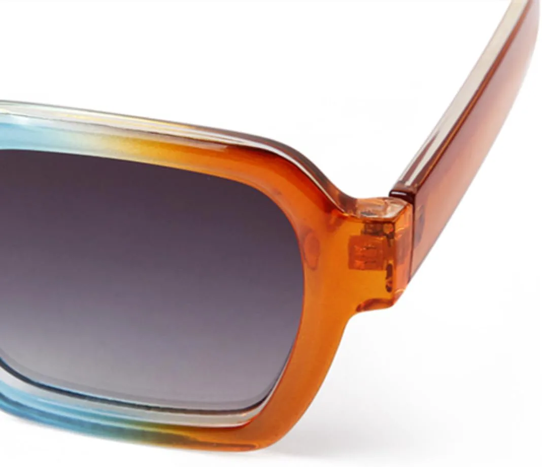 

Модные солнцезащитные очки для женщин и мужчин, с леопардовым принтом, оранжево-синим градиентом, защитой от УФ-излучения UV400, прямоугольной формы VFDHN, 8