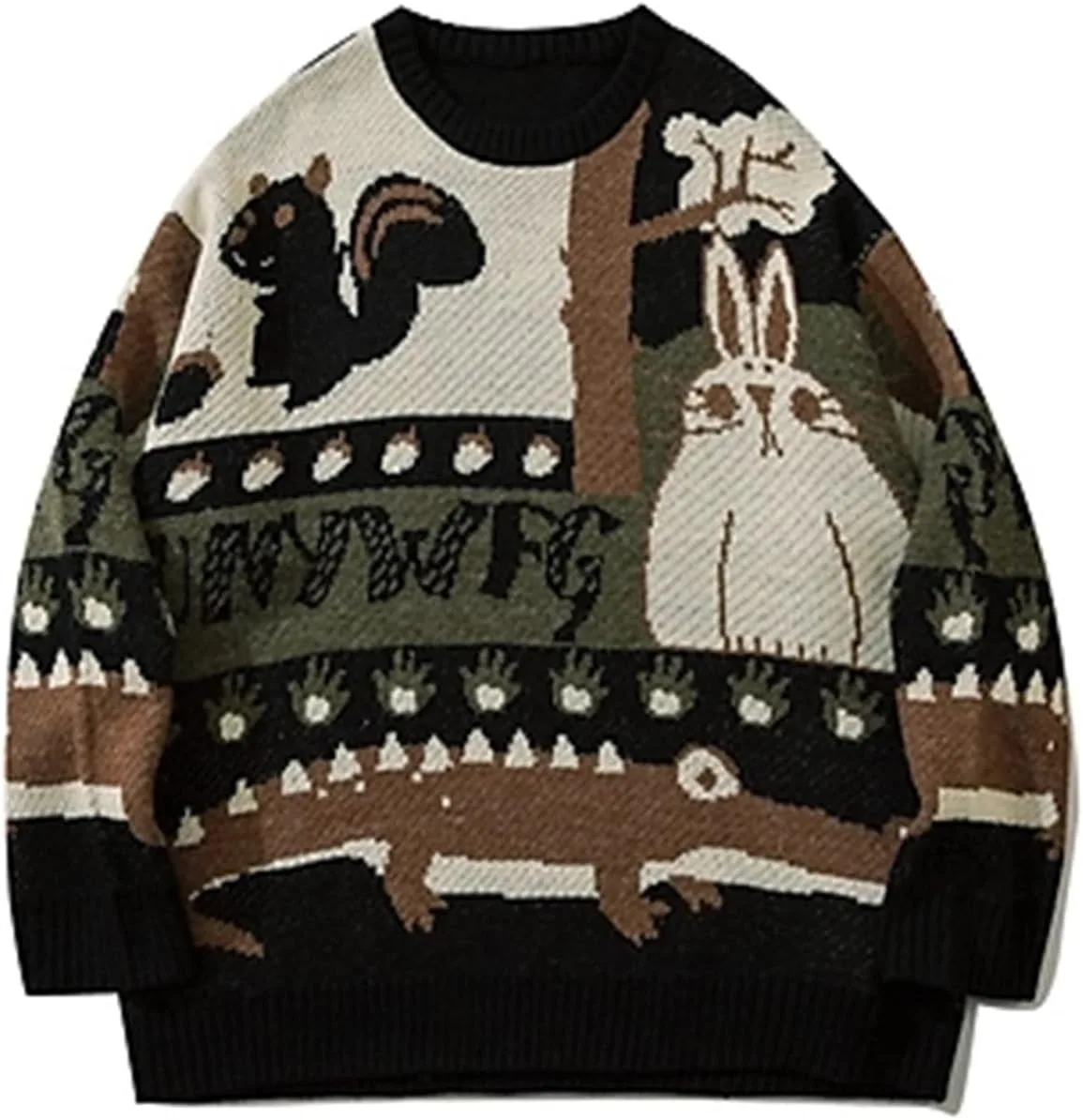 

Винтажный готический кардиган оверсайз свитер Harajuku MEOKIM