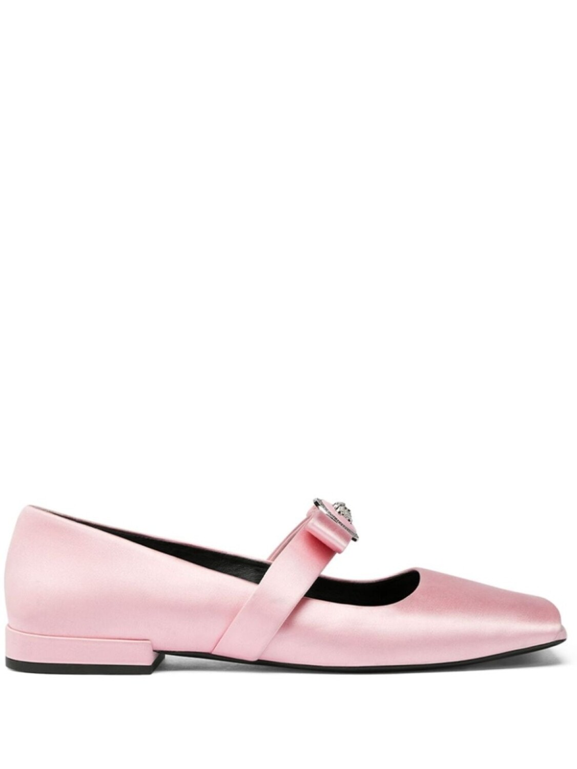 

Versace балетки Gianni Ribbon, розовый
