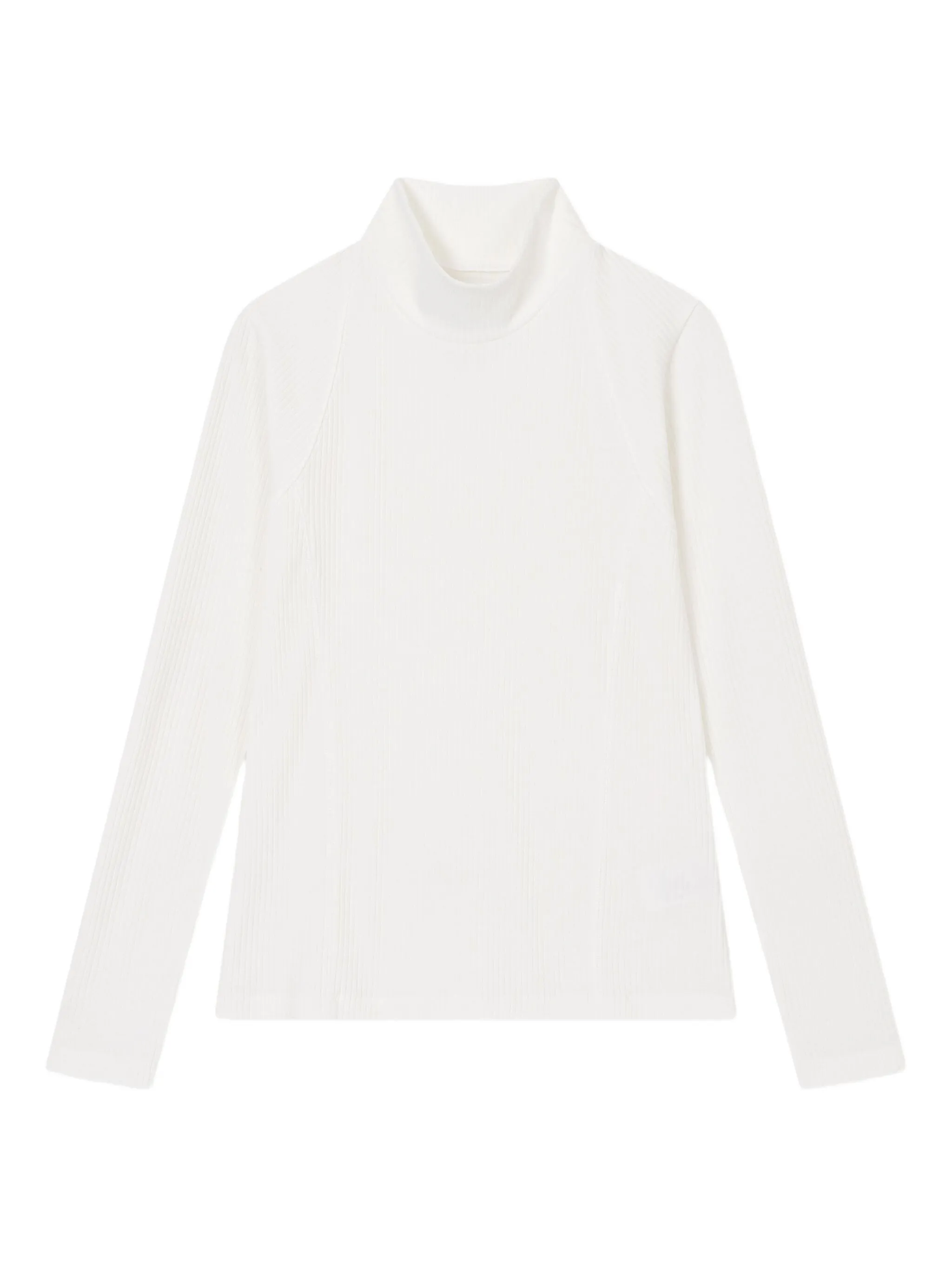 

Вельветовый Топ С длинным Рукавом и Высоким Воротом Studio Tomboy, белый