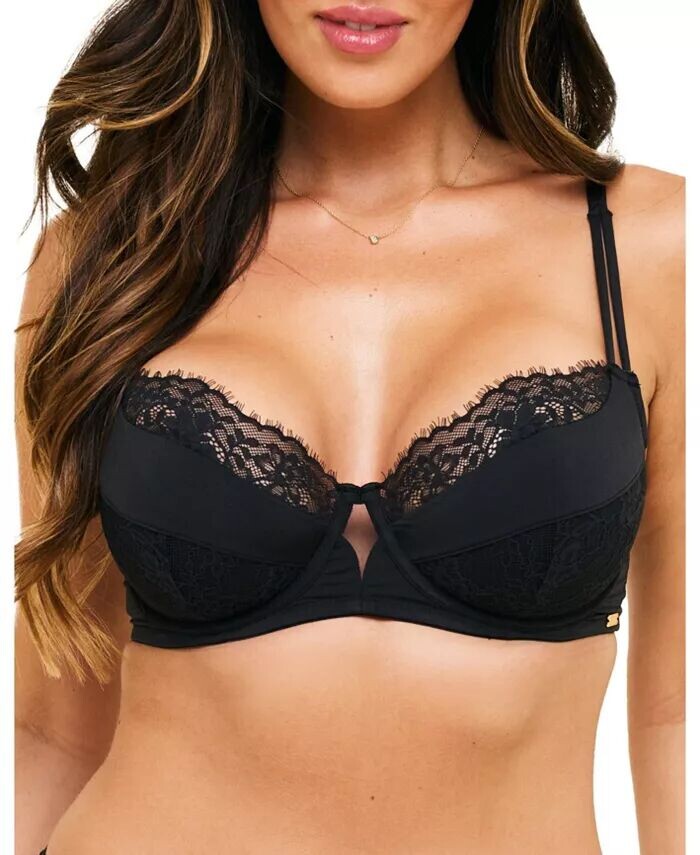 

Бюстгальтер-балконет Leigha Contour Plus Size Adore Me, черный