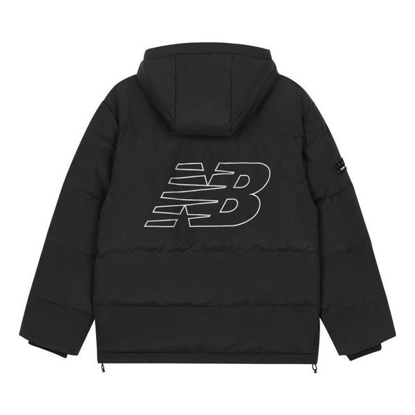 

Куртка nb logo зимняя пуховая куртка New Balance, черный