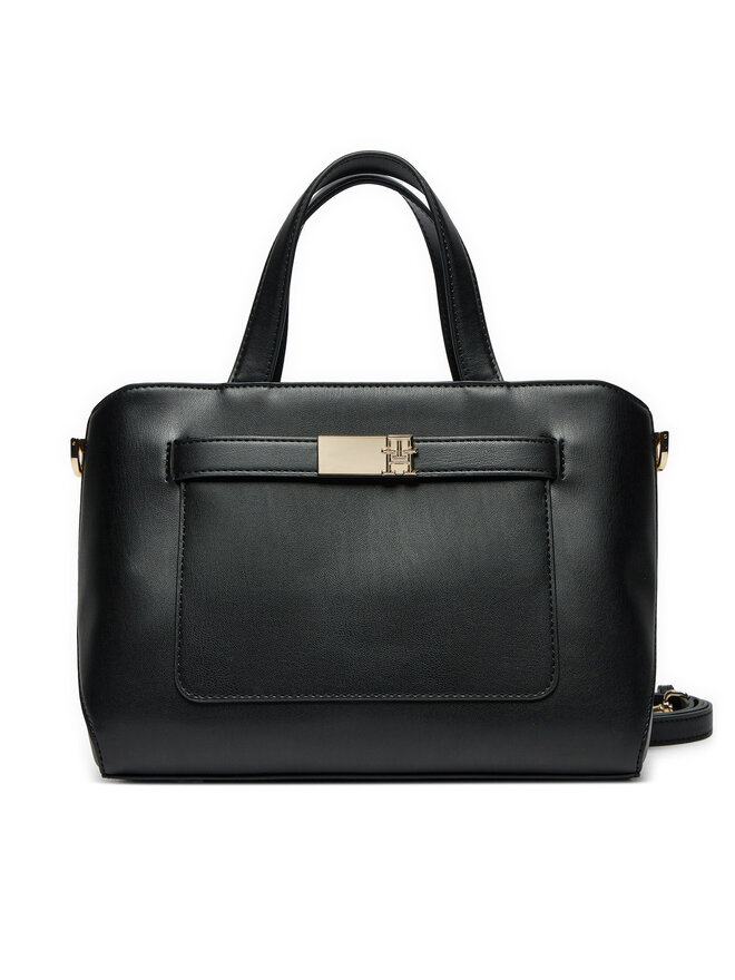 

Сумочка Th Heritage Mini Satchel AW0AW17374 Tommy Hilfiger, черный