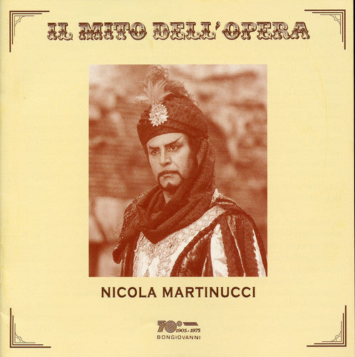 

CD диск Martinucci, Nicola: Il Mito Dell Opera