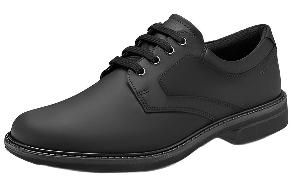 Мужские туфли Ecco Men's Casual Shoes Men Low-Top Black — фото 2