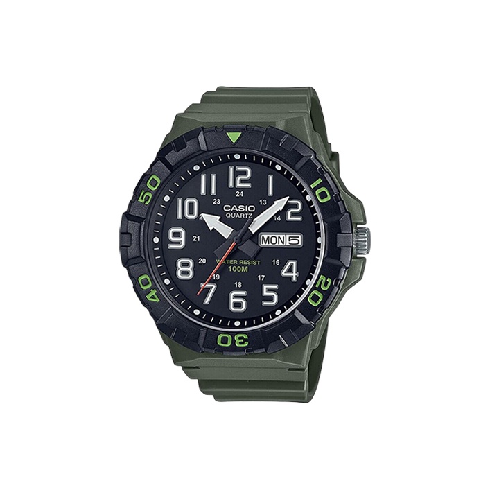 

CASIO Часы Men 52.6mm Black Watch MRW-210H-3AVDF, Black Dial