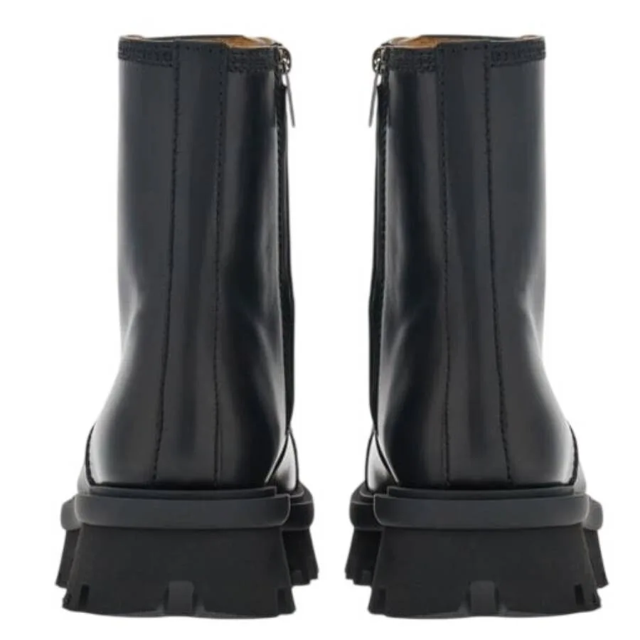 Ботинки Ferragamo Faraway Chunky Combat, черный — фото 3
