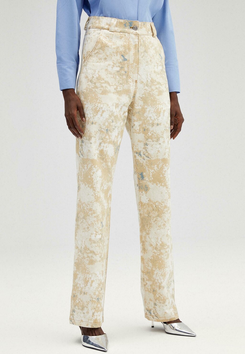 

Брюки TIE DYE PATTERNED Touché Privé, бежевый