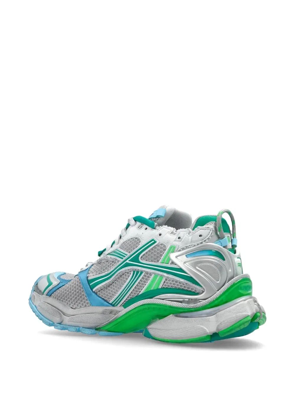Кроссовки Runner с сетчатыми вставками BALENCIAGA, бордовый — фото 3