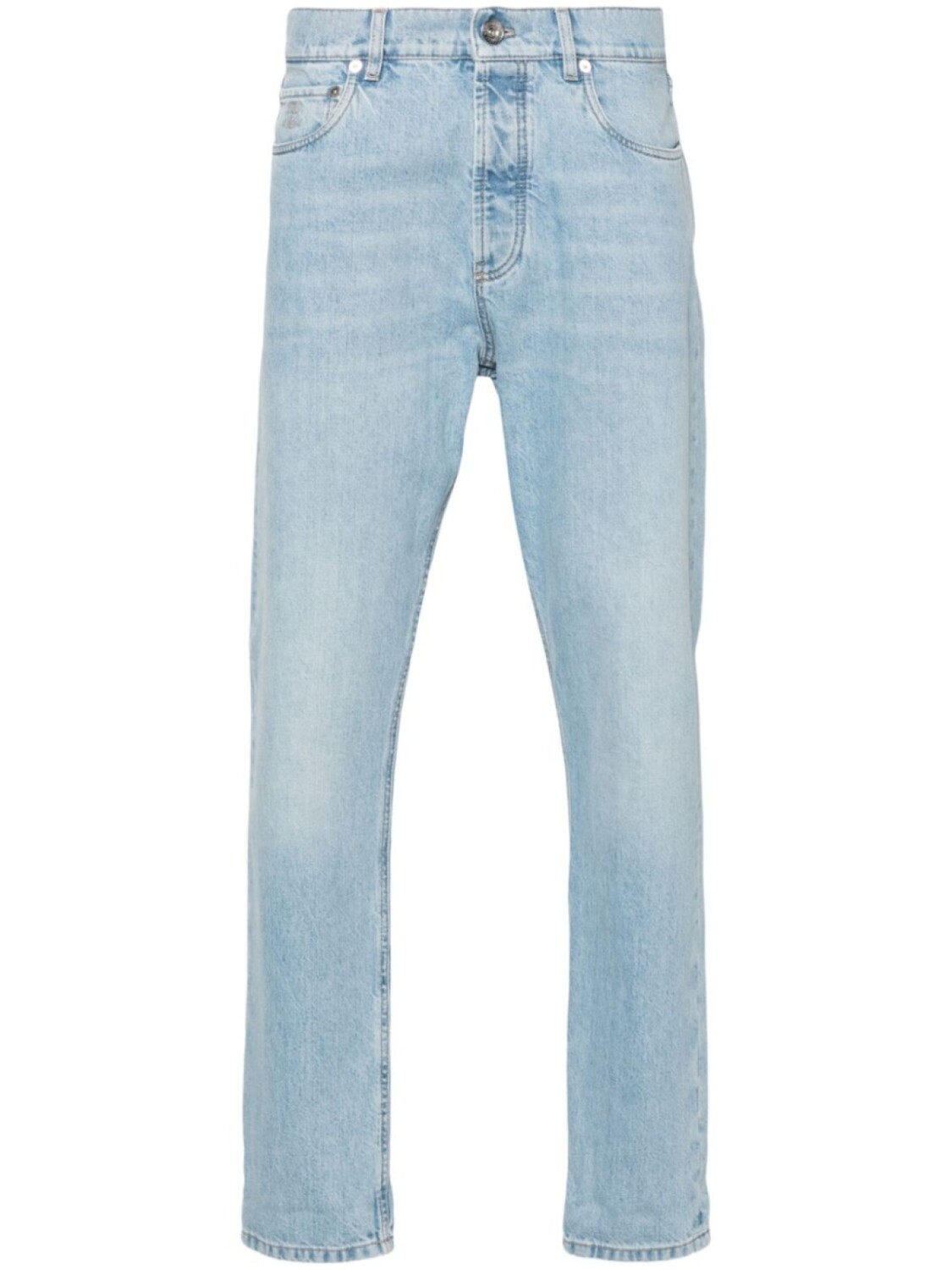 

Brunello Cucinelli зауженные джинсы, синий