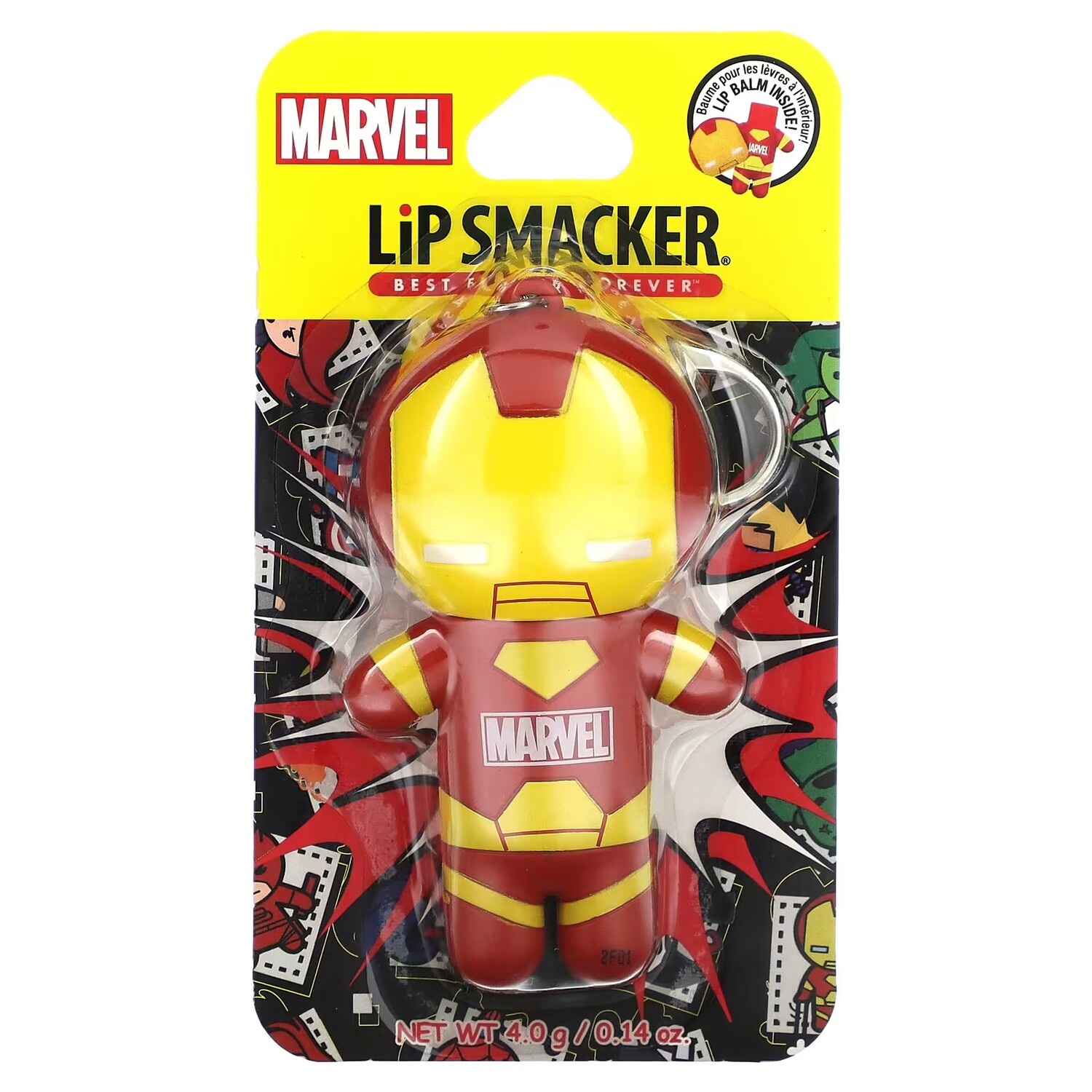 Бальзам для губ Lip Smacker Marvel Iron Man Billionaire Punch — фото 2