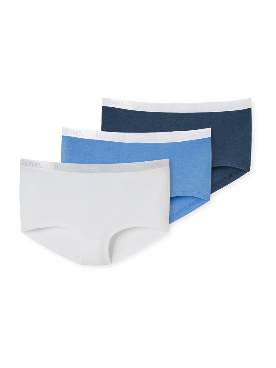

Трусы SCHIESSER 95/5 Organic Cotton, цвет Blue/Dark blue/White