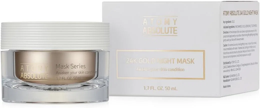 Маска для лица — Ночная Atomy Absolute 24K Gold Night Mask, 50 мл