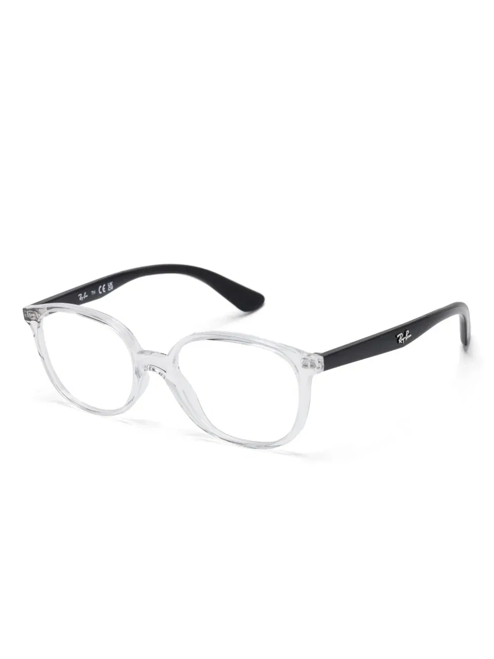 Очки в круглой оправе Ray-Ban Junior, черный — фото 2