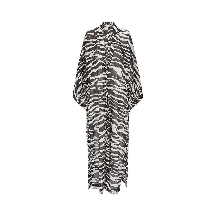 

Платье Attico Caftano, White/Black