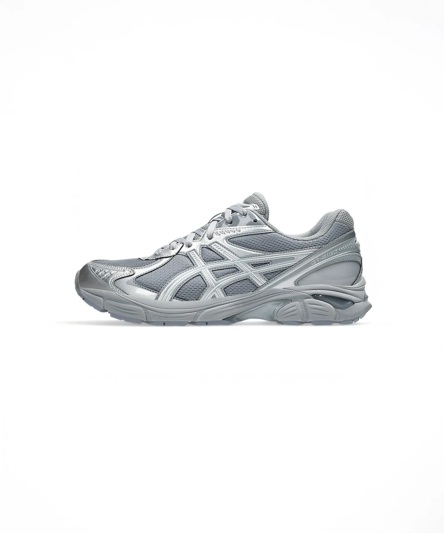 Мужские кроссовки GT-2160 ASICS для бега с Gel технологией серые — фото 2