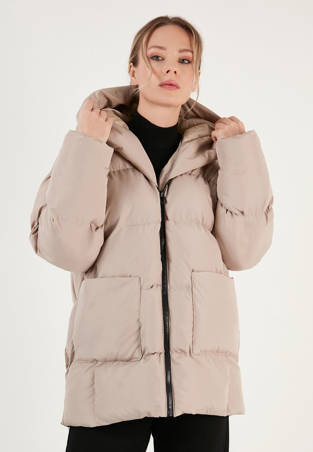 

Зимнее пальто LOOSE FIT LELA, цвет Stone