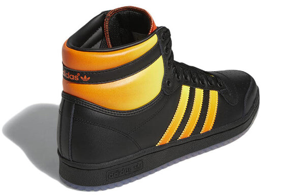 Кроссовки топ десятка высокие Adidas, черный — фото 4