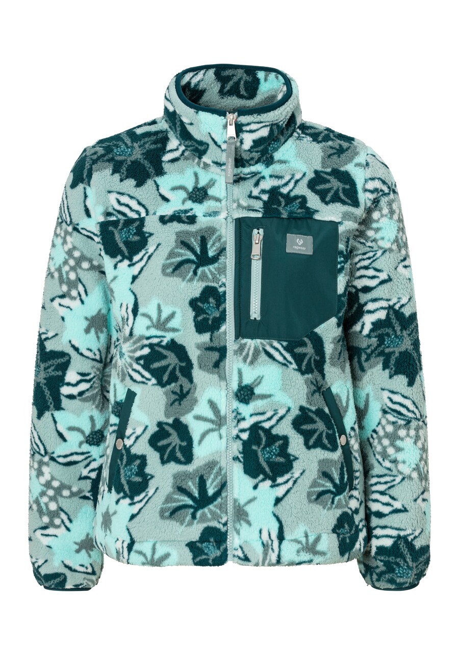 

Толстовка с капюшоном на молнии Ragwear, аква