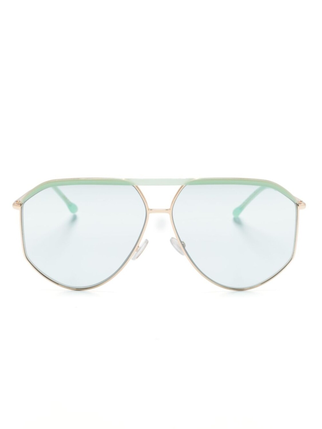 

Isabel Marant Eyewear солнцезащитные очки-пилоты Enzo, зеленый