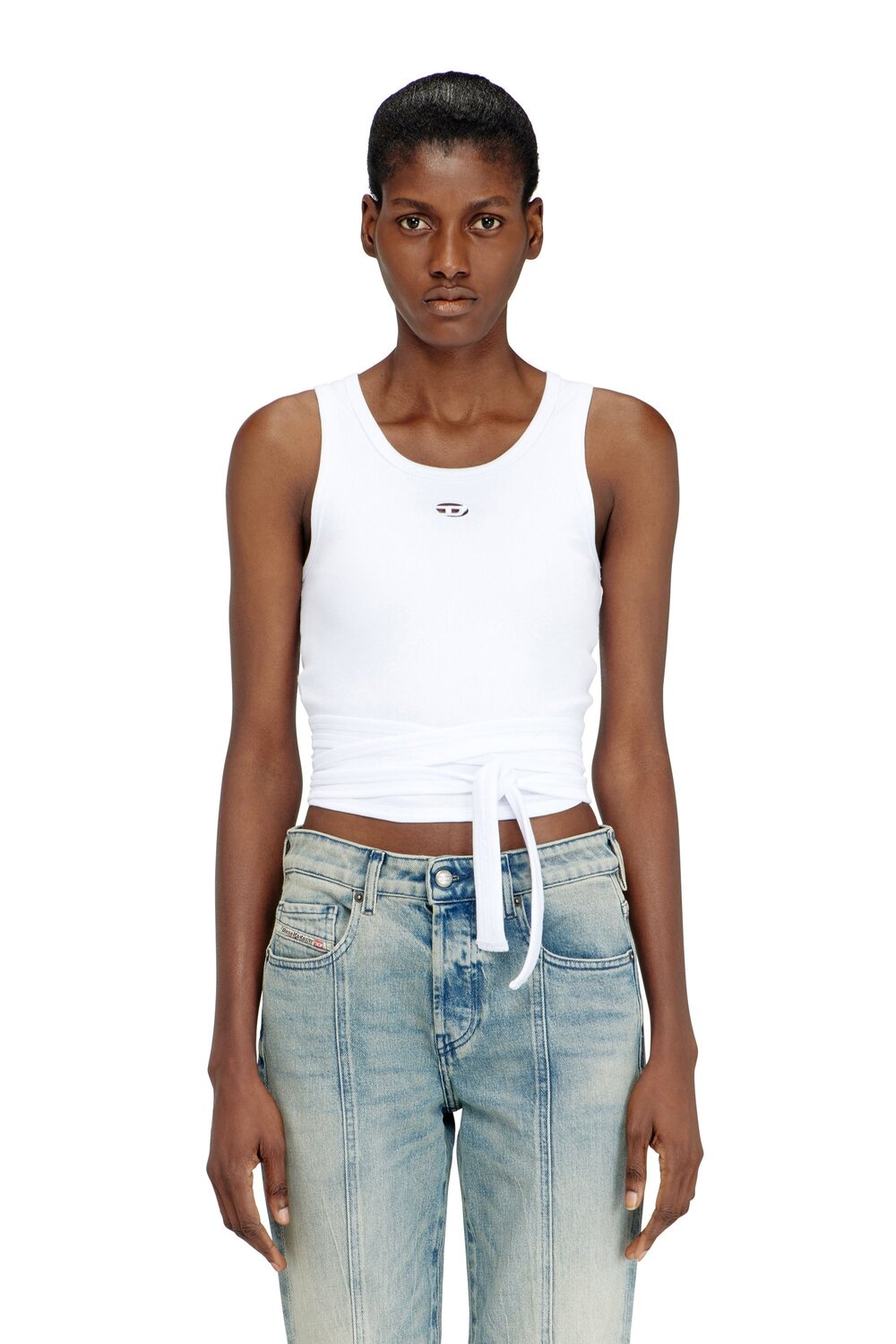Женская футболка T-ANKY-TAIL-S1 Diesel, white