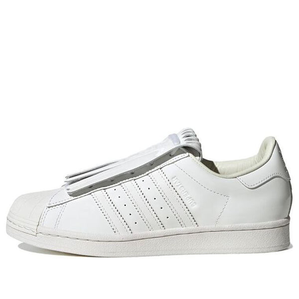 

Кроссовки суперзвезда бахрома Adidas, белый