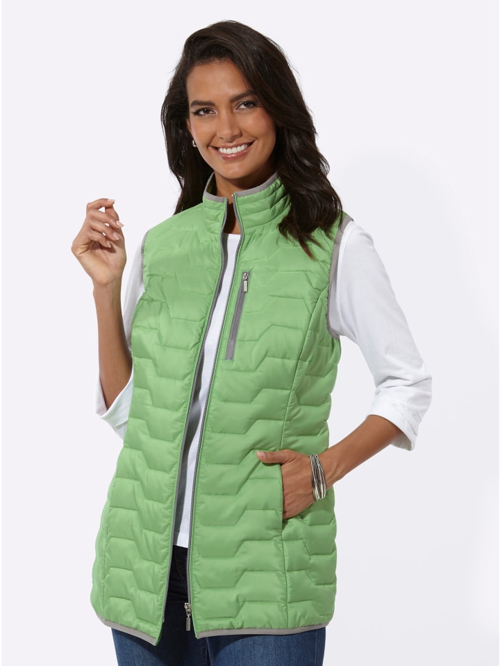 

WITT WEIDEN Стеганый жилет яблочного цвета