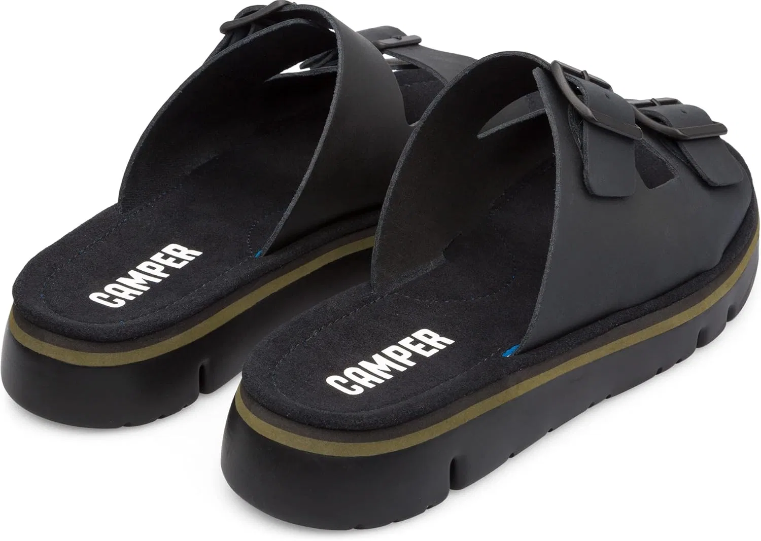 Сандалии Camper Women's Oruga Sandal-k100286 на плоской подошве, Black — фото 4