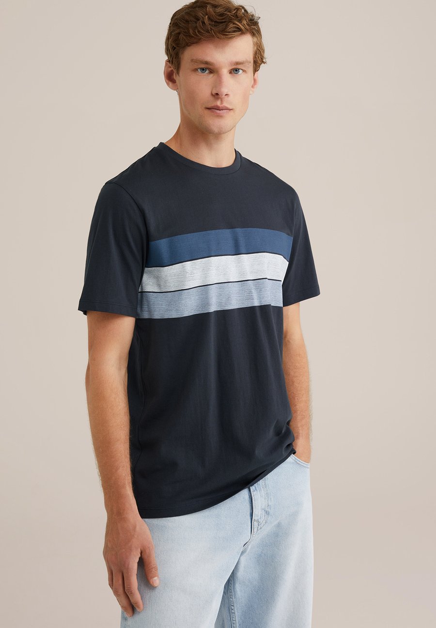 

Футболка WE Fashion Print T-shirt, Dark Blue