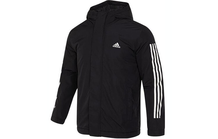 

Adidas Мужская стеганая куртка, Черный
