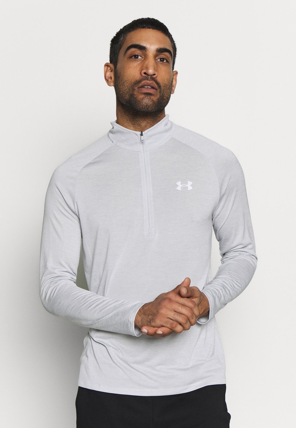 

Рубашка с длинным рукавом Under Armour TECH 1/2 ZIP, цвет Halo Gray/White, Серый, Рубашка с длинным рукавом Under Armour TECH 1/2 ZIP, цвет Halo Gray/White