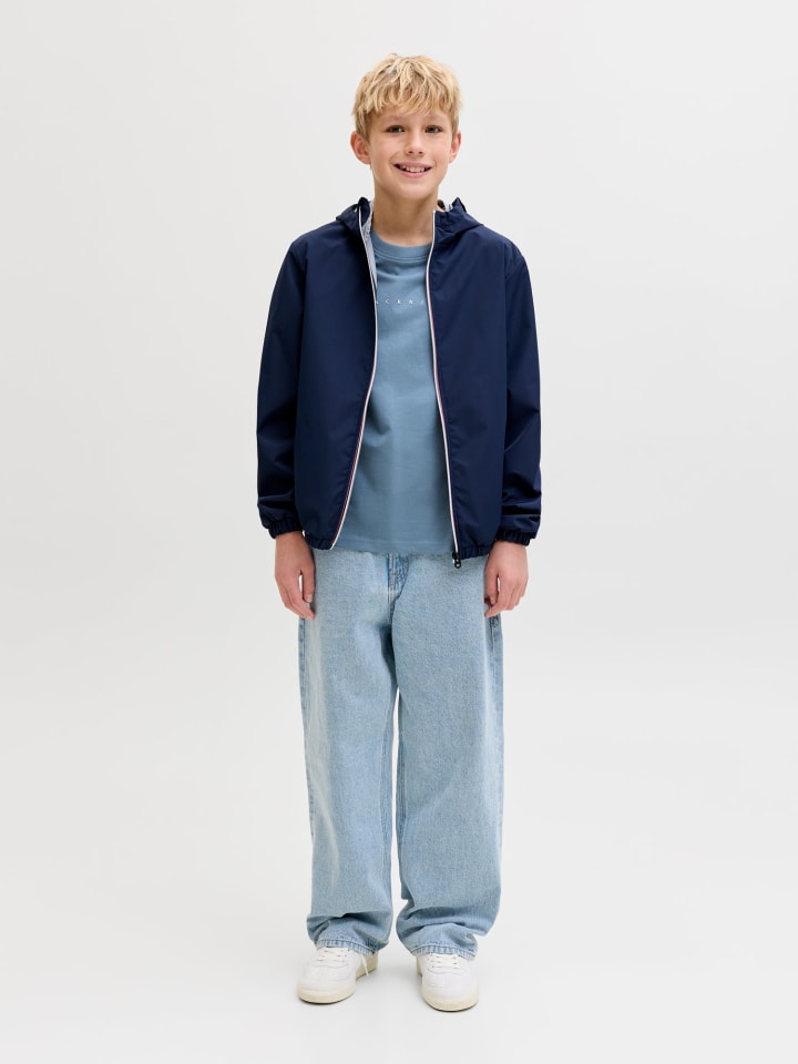 JACK & JONES Junior Футболка JJESTAR в синем мираже — фото 3