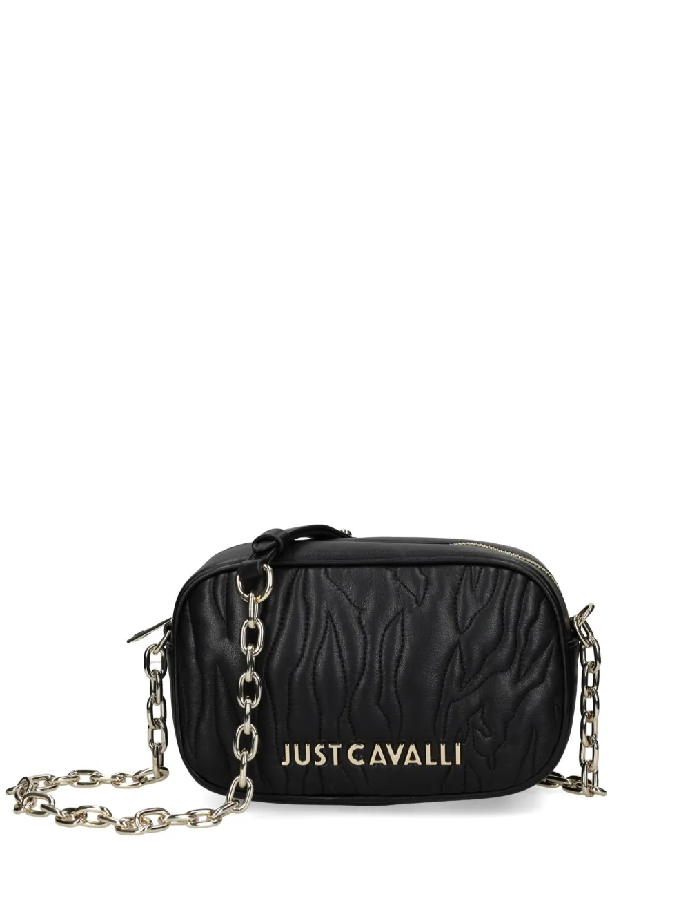 

Сумка через плечо с логотипом Just Cavalli, черный