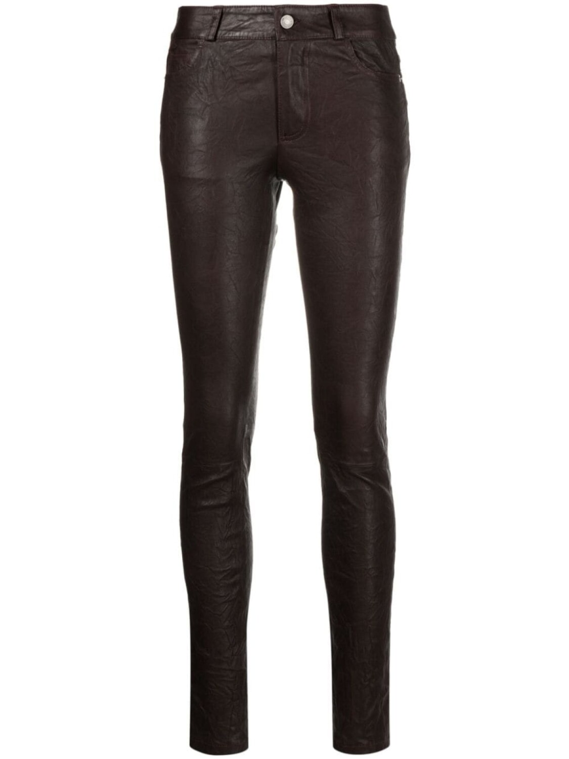 

Брюки скинни Phlame Zadig&Voltaire, коричневый