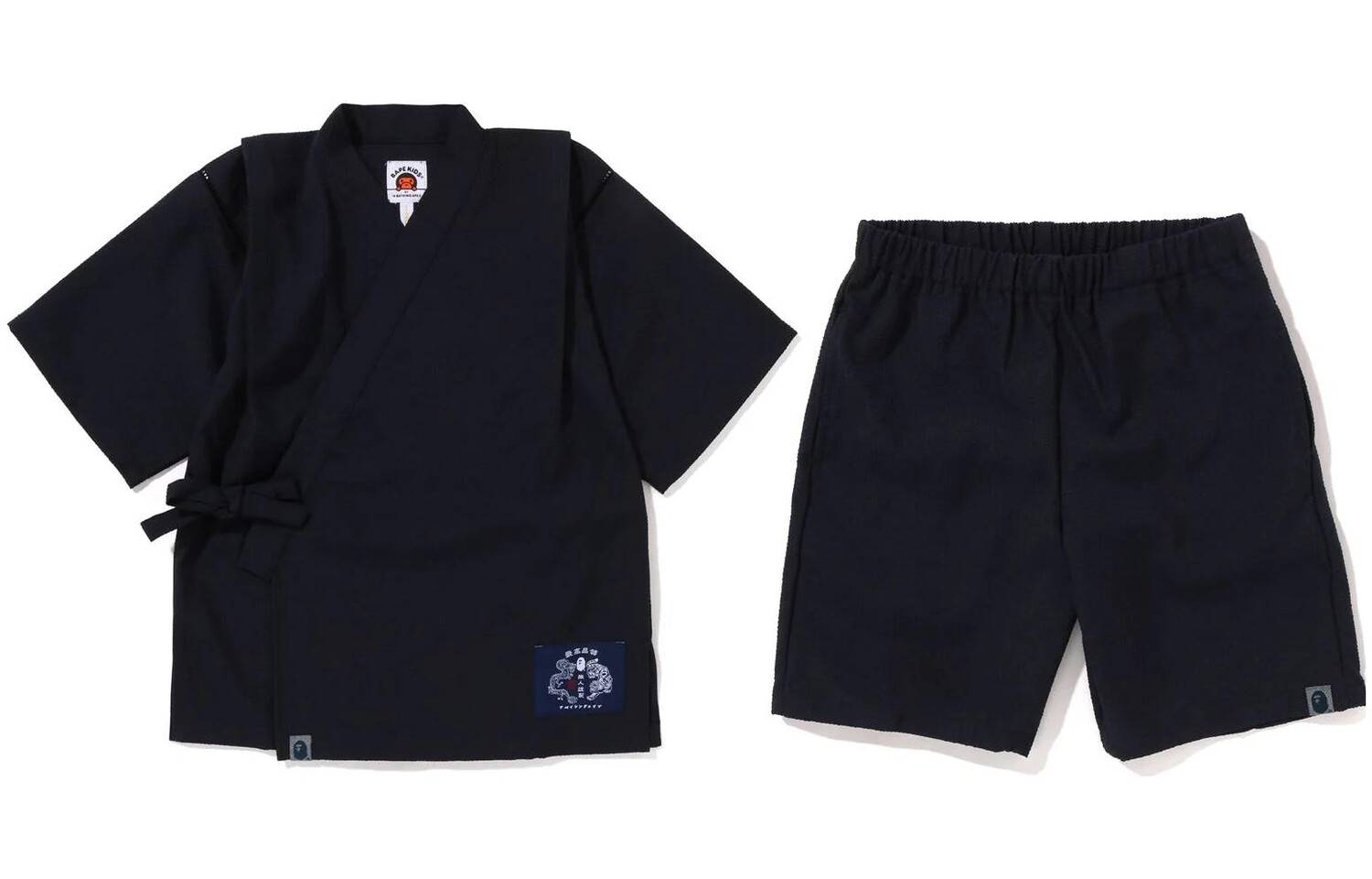

Детская повседневная спортивная одежда A Bathing Ape, темно-синий
