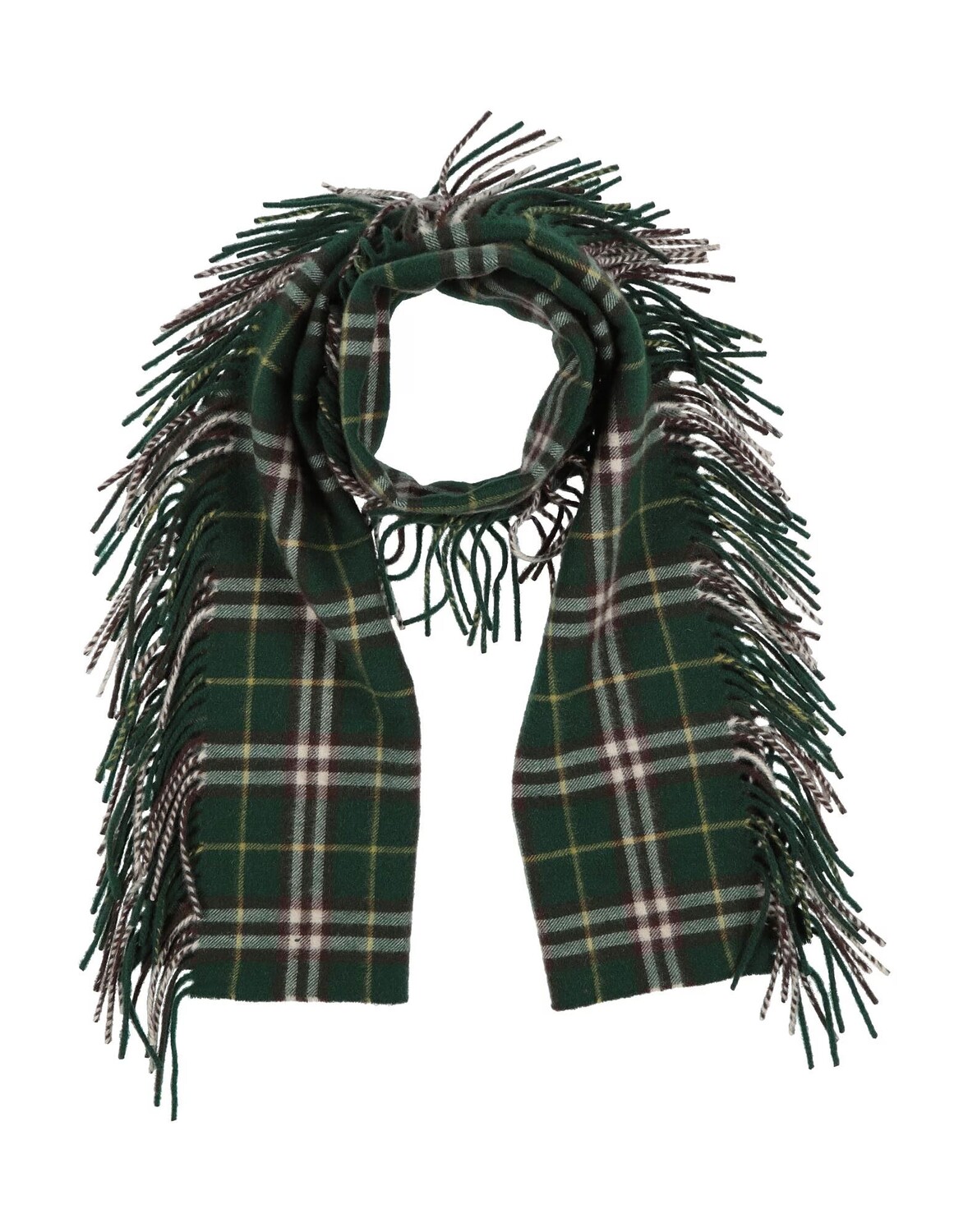 

Шарф Burberry, темно-зеленый