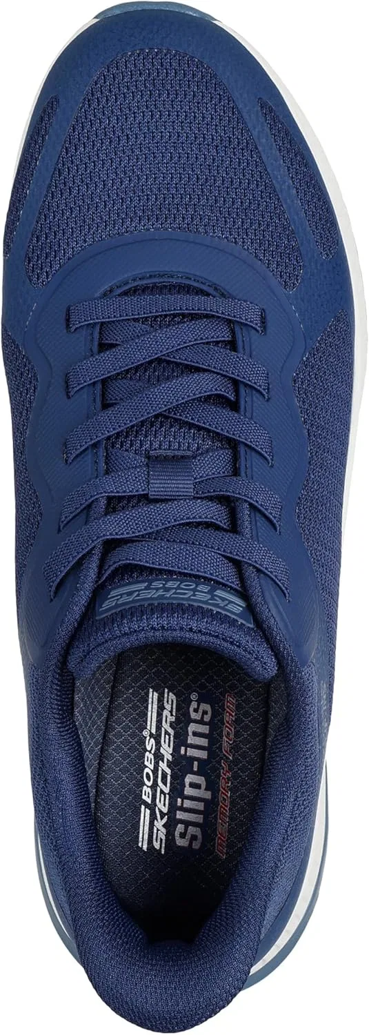 Мужские кроссовки Skechers Bobs Sport Squad Chaos 4 Slip Ins, Navy — фото 2