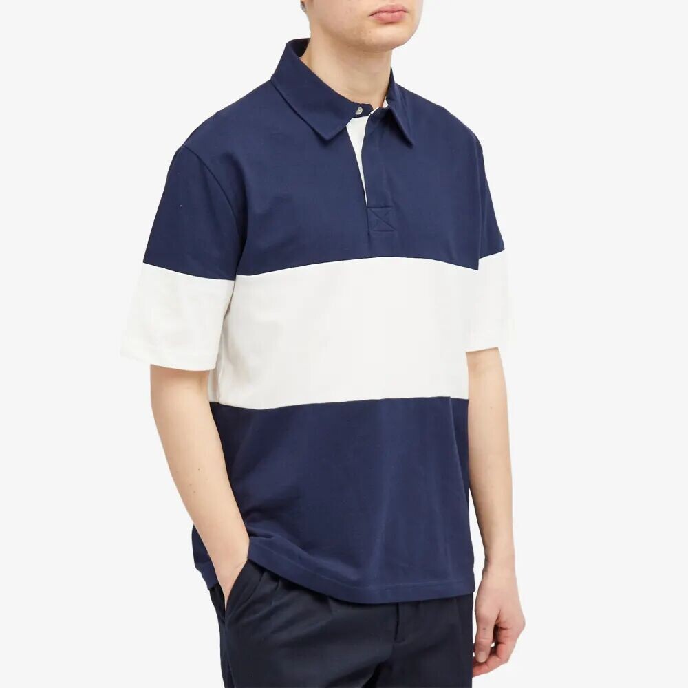 

A.P.C. Поло kenneth с цветными блоками, мультиколор